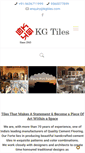 Mobile Screenshot of kgtiles.com